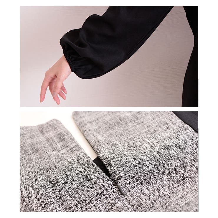 レースあしらう切替ロングワンピース レディース ファッション | Sawa a la mode | 詳細画像19 