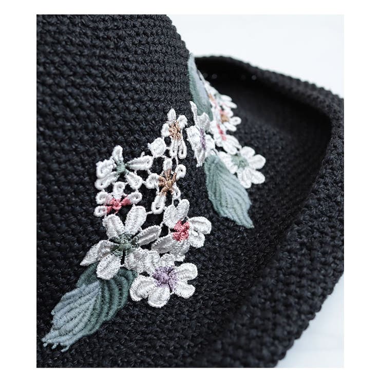持ち運べる可憐な花モチーフのペーパーハット レディース ファッション | Sawa a la mode | 詳細画像24 