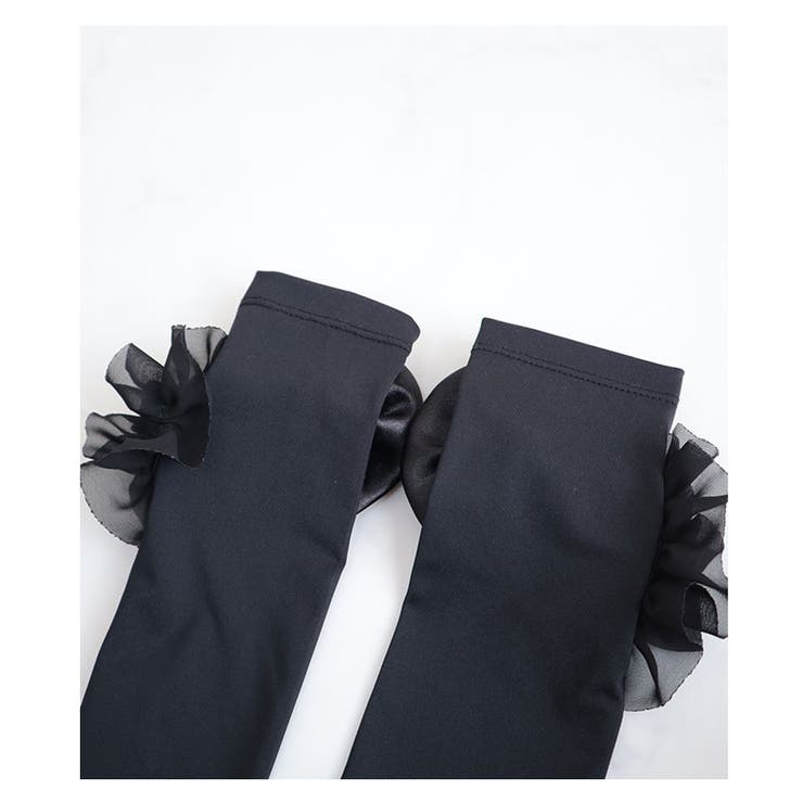 華やかバラの花モチーフのUV対策アームカバー レディース ファッション | Sawa a la mode | 詳細画像22 