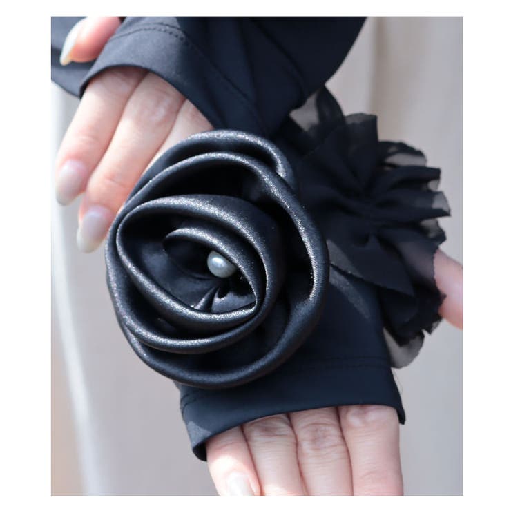 華やかバラの花モチーフのUV対策アームカバー レディース ファッション | Sawa a la mode | 詳細画像27 