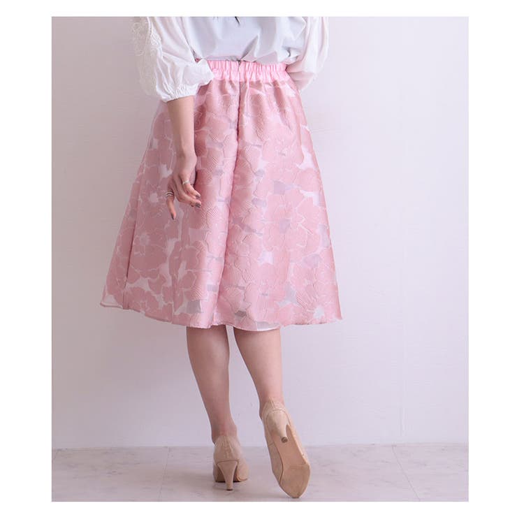 大人可愛い花模様咲くフレアスカート レディース ファッション 品番 Slmw Sawa A La Mode サワアラモード のレディースファッション通販 Shoplist ショップリスト