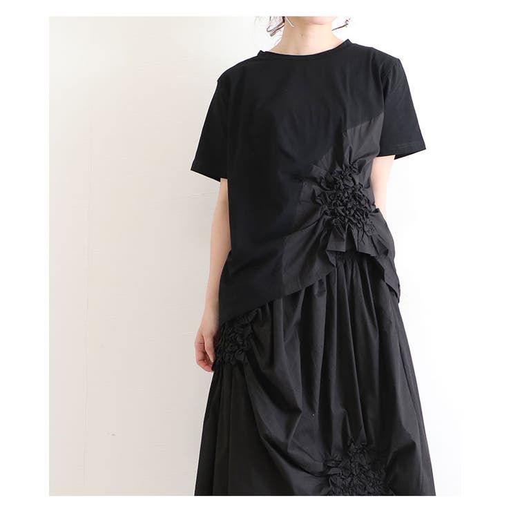 くしゃっと感が可愛いデザイントップス【6月5日20時販売新作】