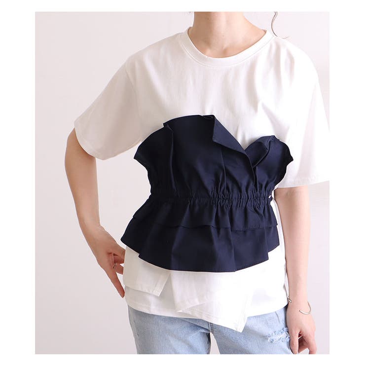 くしゃっと感が可愛いビスチェ風トップス レディース ファッション 品番 Slmw Sawa A La Mode サワアラモード のレディースファッション通販 Shoplist ショップリスト