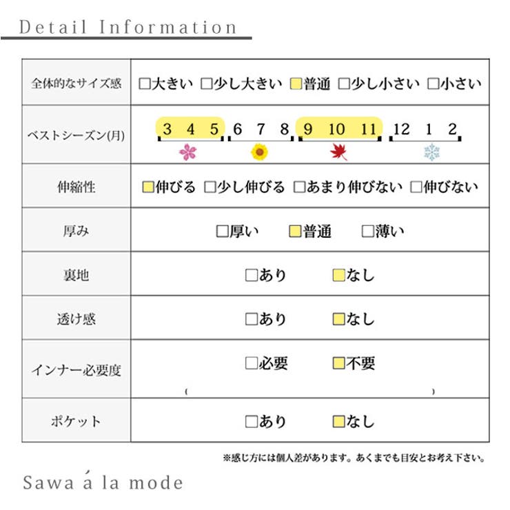 キレイに決まるペプラム女優パーカー レディース ファッション | Sawa a la mode | 詳細画像25 