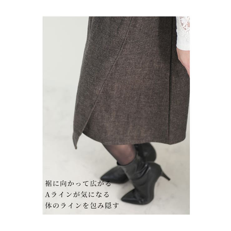 理想を叶える体型カバーワンピース レディース ファッション | Sawa a la mode | 詳細画像6 