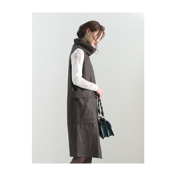 理想を叶える体型カバーワンピース レディース ファッション | Sawa a la mode | 詳細画像9 