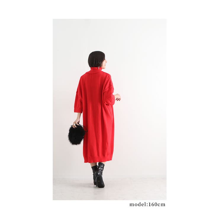 品格溢れる優美なドルマンニットワンピース レディース ファッション 品番 Slmw Sawa A La Mode サワアラモード のレディースファッション通販 Shoplist ショップリスト