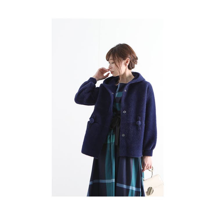 柔らかな肌触りのフード付きファーコート レディース ファッション 品番 Slmw Sawa A La Mode サワアラモード のレディースファッション通販 Shoplist ショップリスト