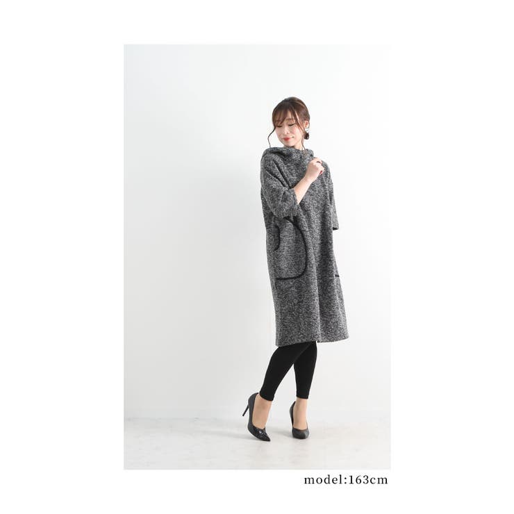 スカートが穿きたくなるシンプル黒レギンス レディース ファッション | Sawa a la mode | 詳細画像18 