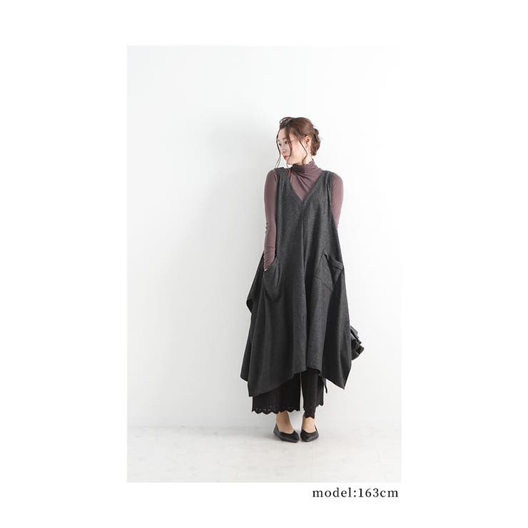 ワンピの下に穿く花刺繍レースのワイドパンツ【10月13日20時販売新作】