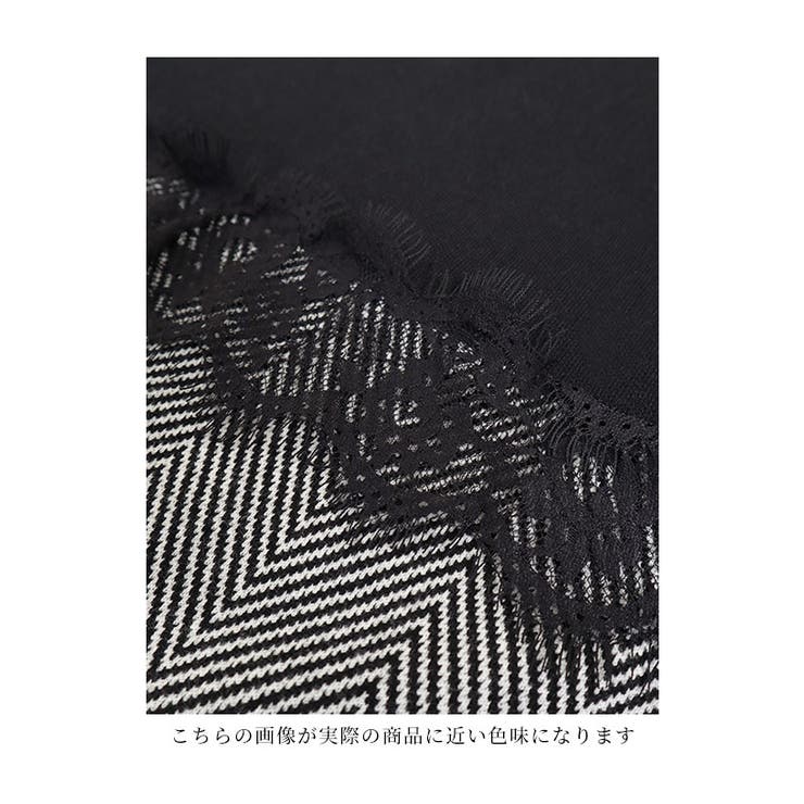 シックなモノトーンの胸元レースチュニック【10月27日20時販売新作】