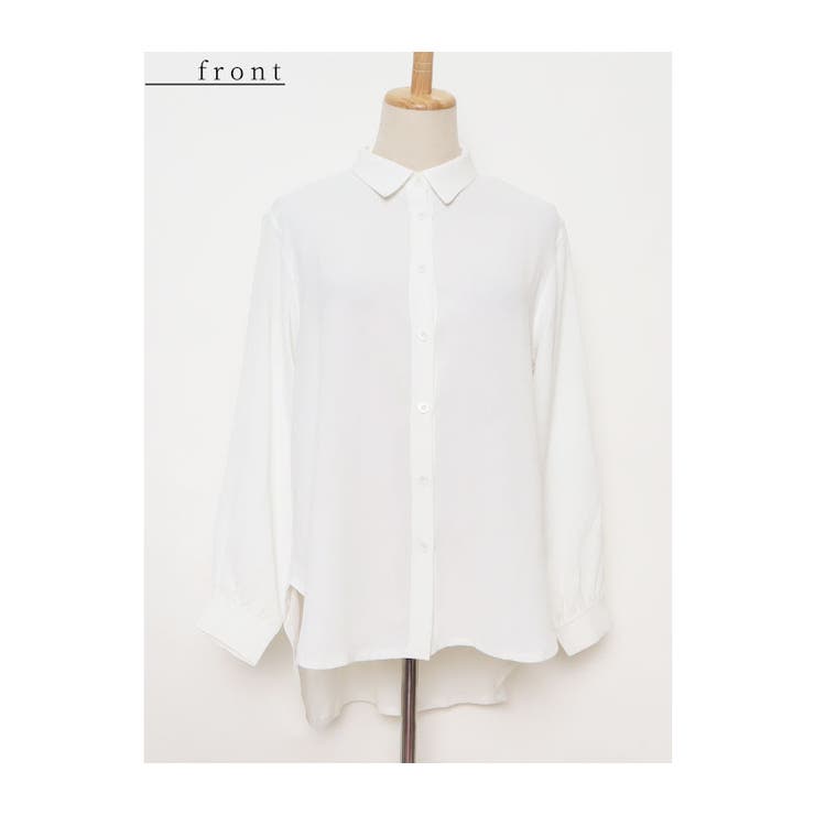 重ね着で無限大に楽しめるシワになりにくいシャツブラウス レディース ファッション 品番 Slmw Sawa A La Mode サワアラモード のレディースファッション通販 Shoplist ショップリスト