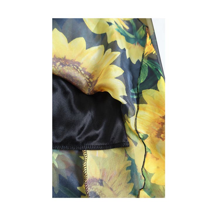 DOLCE&GABBANA ひまわり　総柄 スカート DOLCE&GABBANA ひまわり総柄 スカート