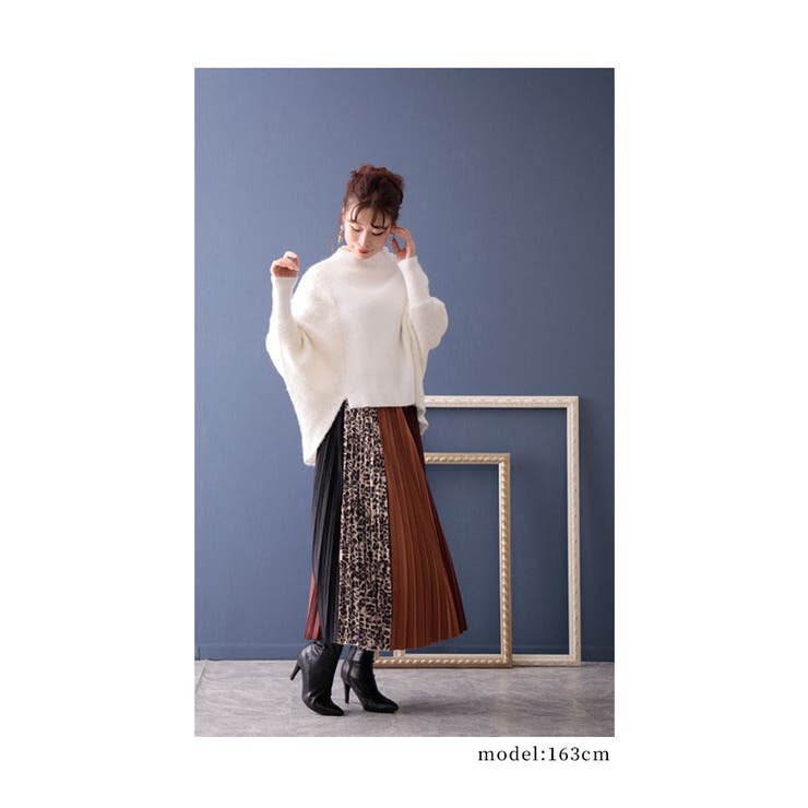 ふわっと浮き上がる雲のようなドルマンニットトップス レディース ファッション | Sawa a la mode | 詳細画像2 