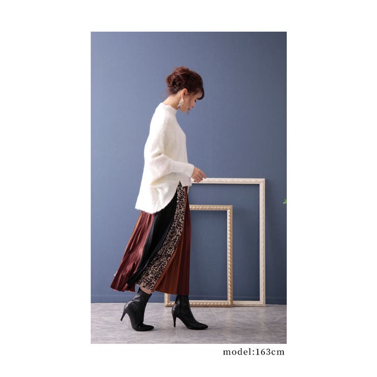 ふわっと浮き上がる雲のようなドルマンニットトップス レディース ファッション | Sawa a la mode | 詳細画像8 