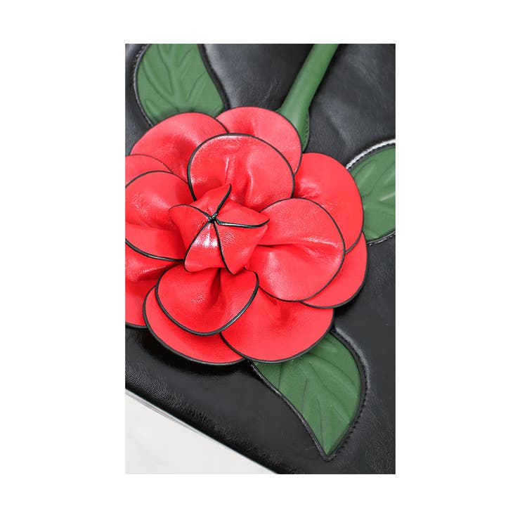 お花薔薇わらバッグ♡ ka0170-3.jpg