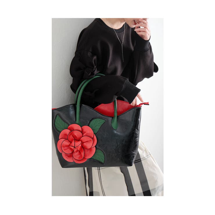 お花薔薇わらバッグ♡ 楽天市場】かごバッグ 麦わら帽子 セット ピンク フラワー 花