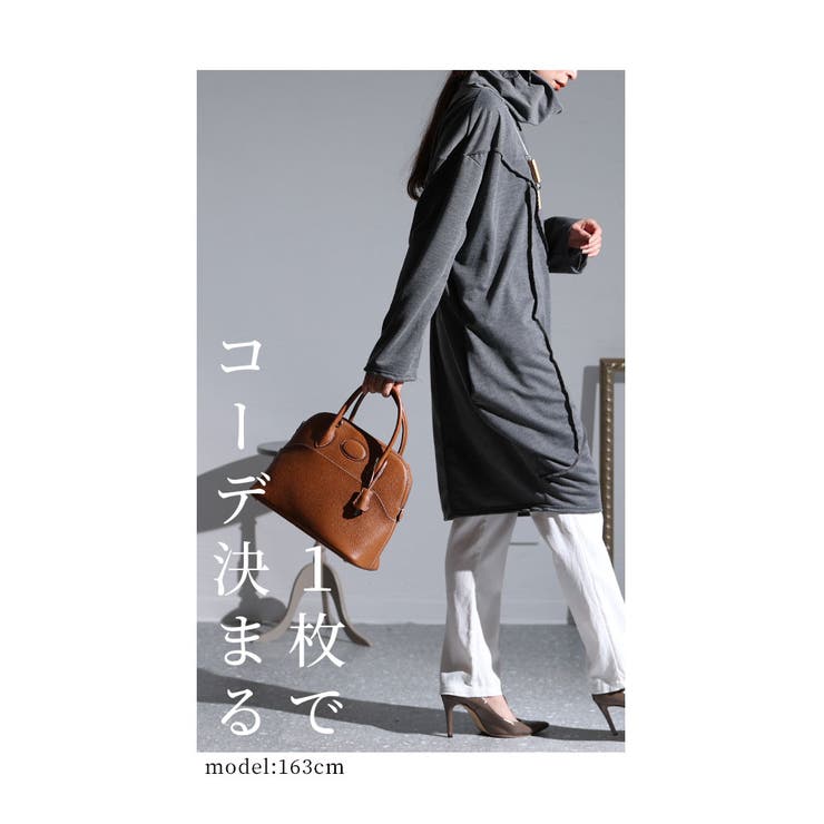 ヒトクセステッチのハイネックチュニック レディース トップス | Sawa a la mode | 詳細画像5 