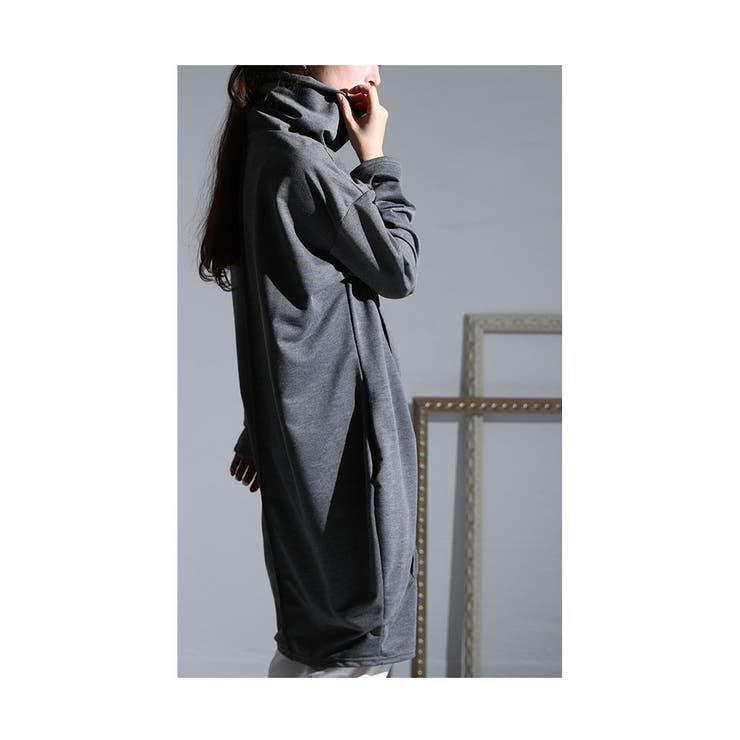 ヒトクセステッチのハイネックチュニック レディース トップス | Sawa a la mode | 詳細画像8 