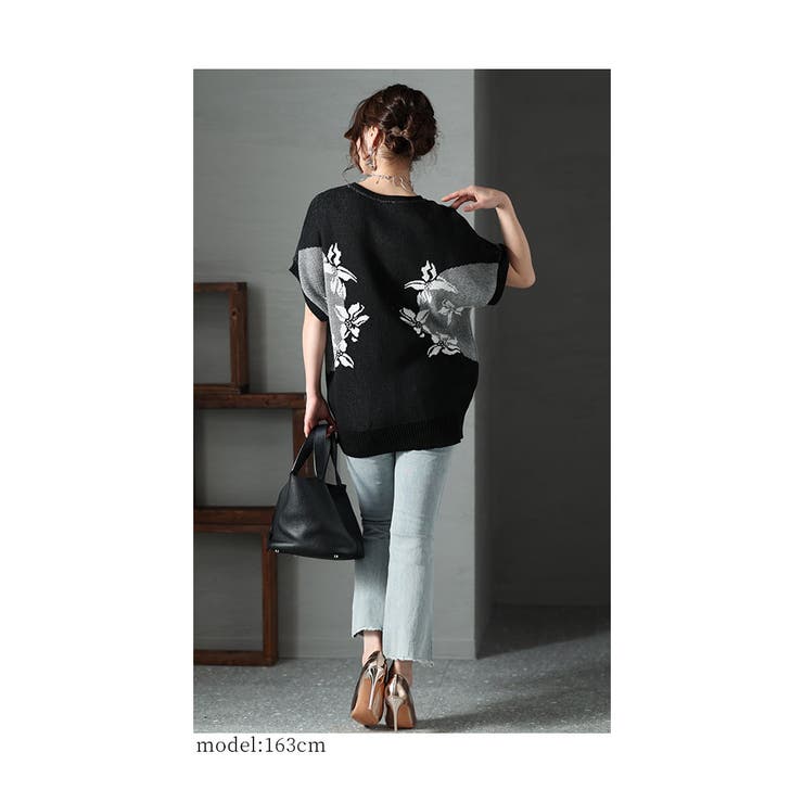 アーガイルクルーネック ニット | MILA SCHON MILANO (Men)/ミラ