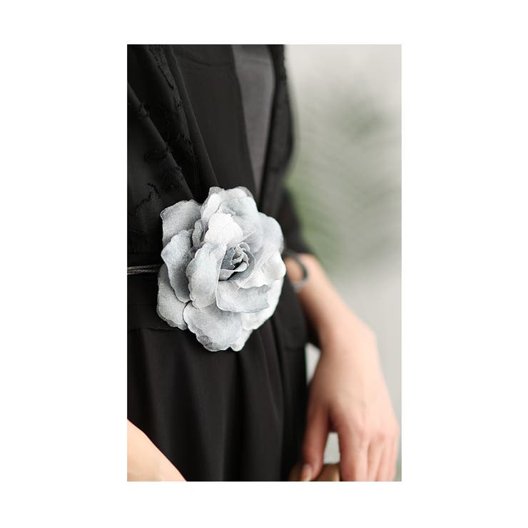 ふわり薔薇が咲く華やかロープベスト【5月10日20時販売新作】