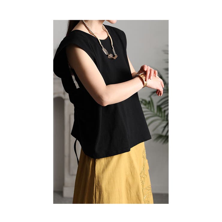 後ろ姿が垢抜けるバックリボンブラウス レディース ファッション | Sawa a la mode | 詳細画像15 