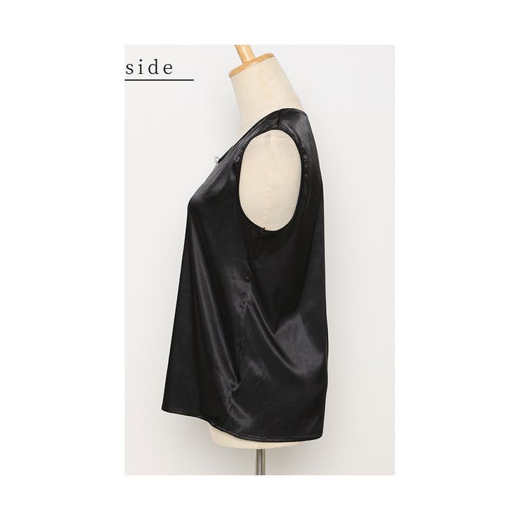 【PLEIN SUD】 チェーン付き ノースリーブ トップス PLEIN SUD】 チェーン付き ノースリーブ トップス