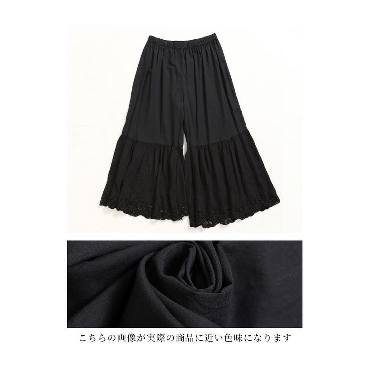 ワンピースの下に穿く刺繍レースパンツ【6月14日20時販売新作】