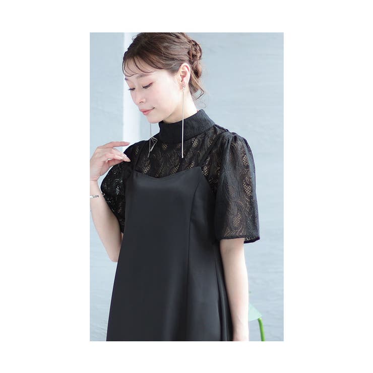 ❤︎再入荷❤︎新品 ボレロレイヤードワンピース オケージョン