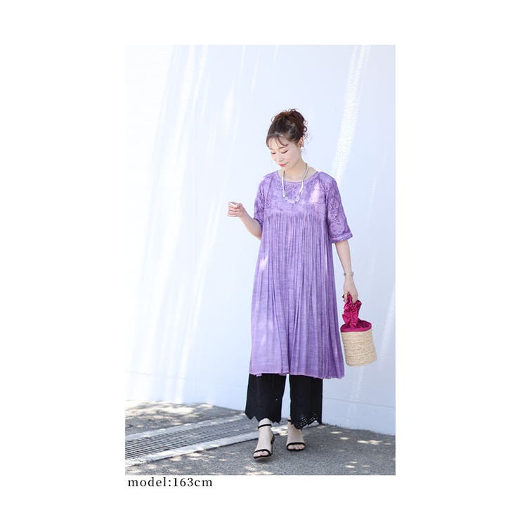 ワンピースの下に穿く刺繍レースパンツ【8月16日20時販売新作】