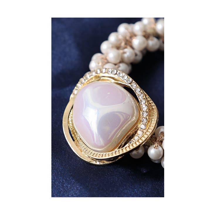 リッチな存在感溢れる艶めくパールの上品ヘアゴム レディース ファッション | Sawa a la mode | 詳細画像3 