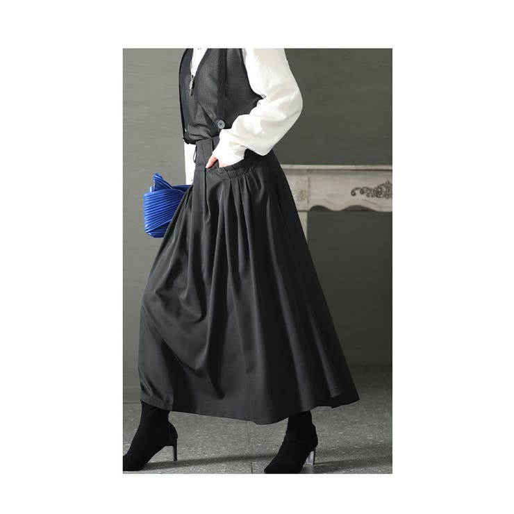 悩み知らずの自慢アイテムタック入りスカート【12月25日20時販売新作】