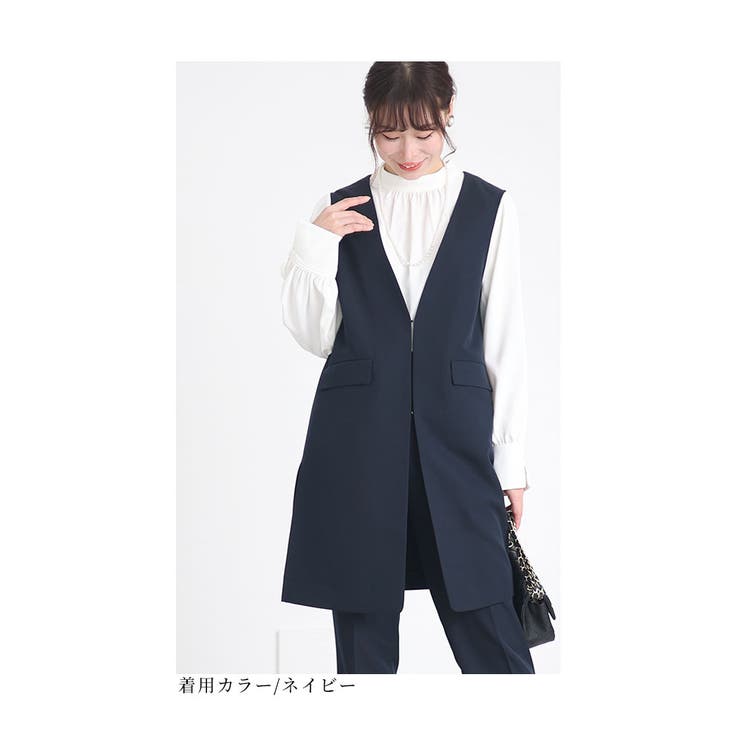 着まわせる最旬ジレスーツ3点セット【2月14日20時販売新作】