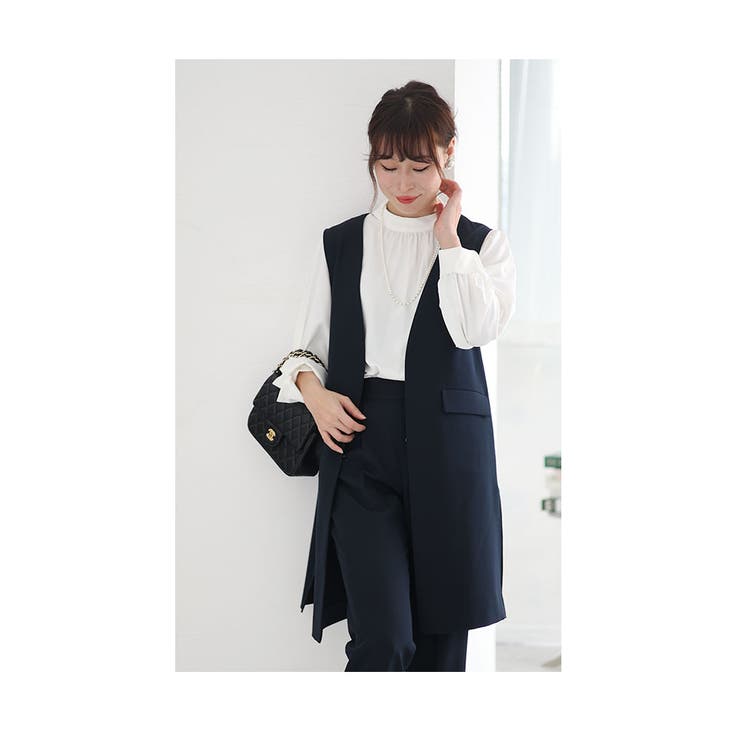 着まわせる最旬ジレスーツ3点セット【2月14日20時販売新作】
