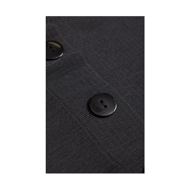 ブラックリボンのプリーツジャケット【2月24日20時販売新作】