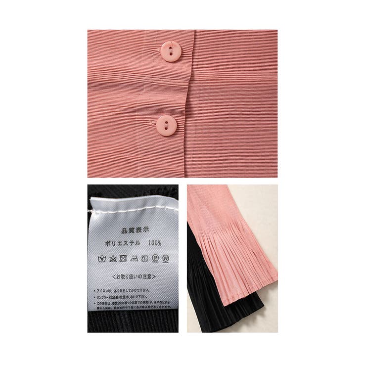 立体花びらに魅了されるプリーツジャケット【3月9日20時販売新作】