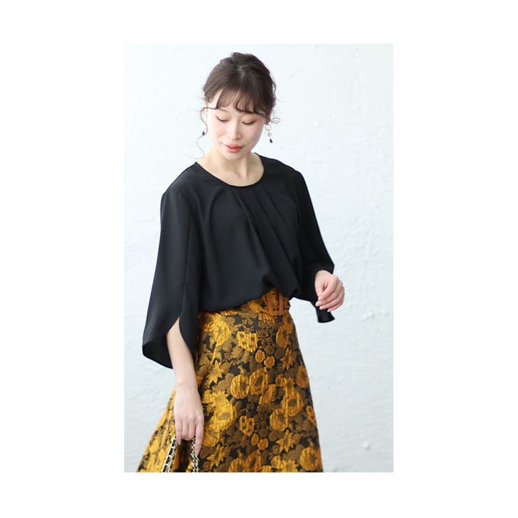 着るだけで美人見えなスリット袖シャツブラウス レディース ファッション | Sawa a la mode | 詳細画像23 