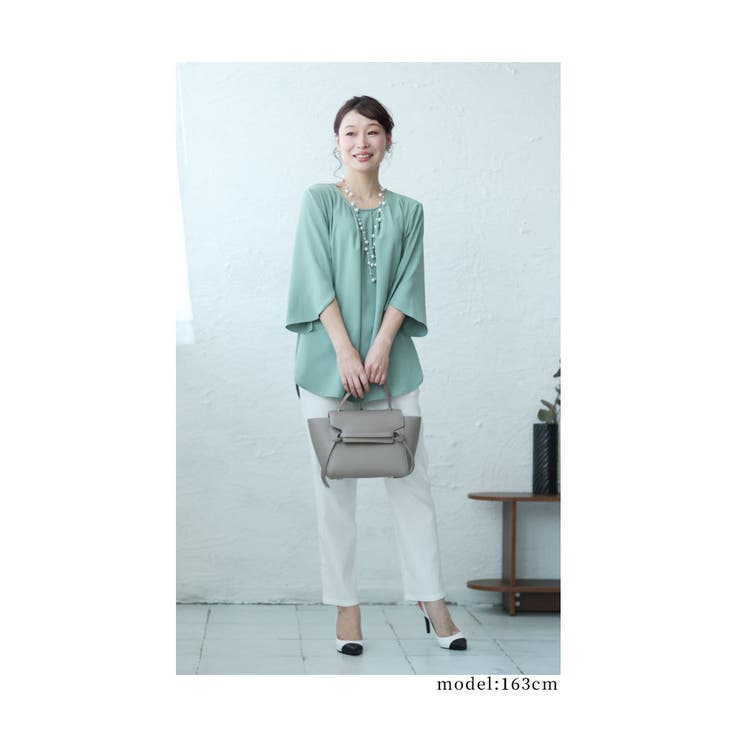 着るだけで美人見えなスリット袖シャツブラウス レディース ファッション | Sawa a la mode | 詳細画像26 