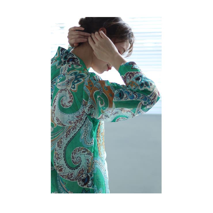 ETRO ペイズリー柄 チュニック 44（ETRO フローラルペイズリー 