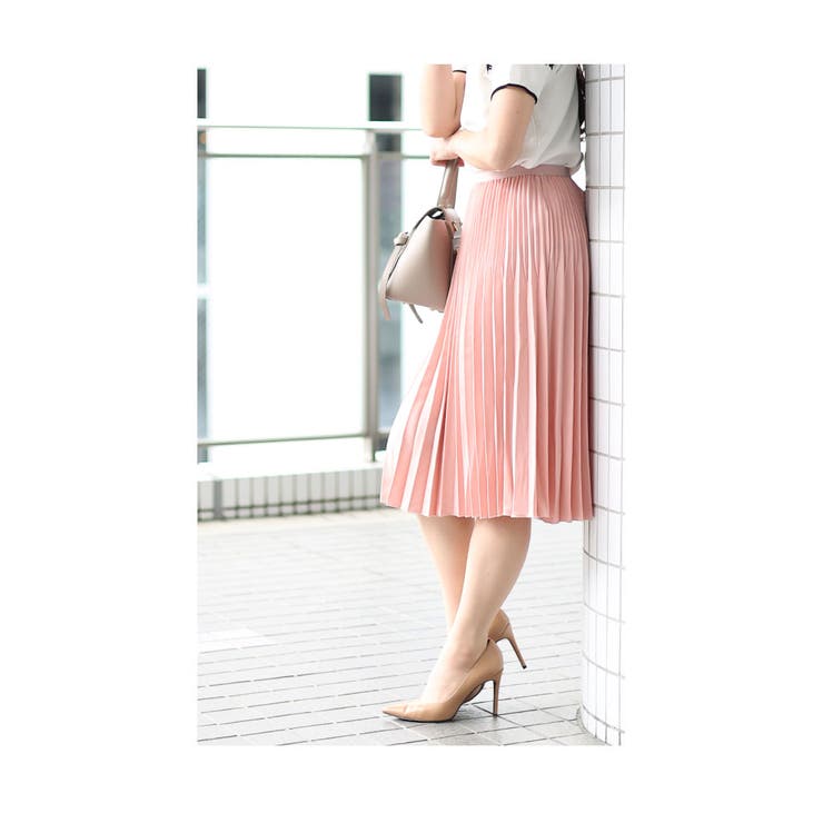 カラーで遊ぶ大人のプリーツスカート【3月27日20時販売新作】