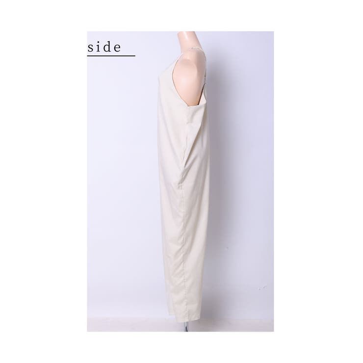 リラクシーな抜け感ワイドパンツサロペット【4月11日20時販売新作】