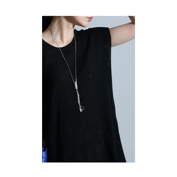 モード加える抜け感スタイルがキマるケーブルニットベスト レディース ファッション | Sawa a la mode | 詳細画像10 