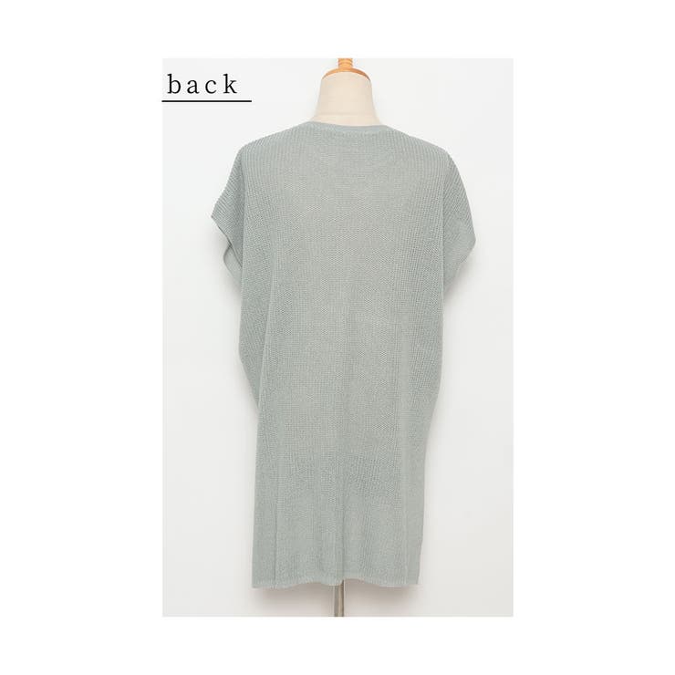 モード加える抜け感スタイルがキマるケーブルニットベスト レディース ファッション | Sawa a la mode | 詳細画像22 