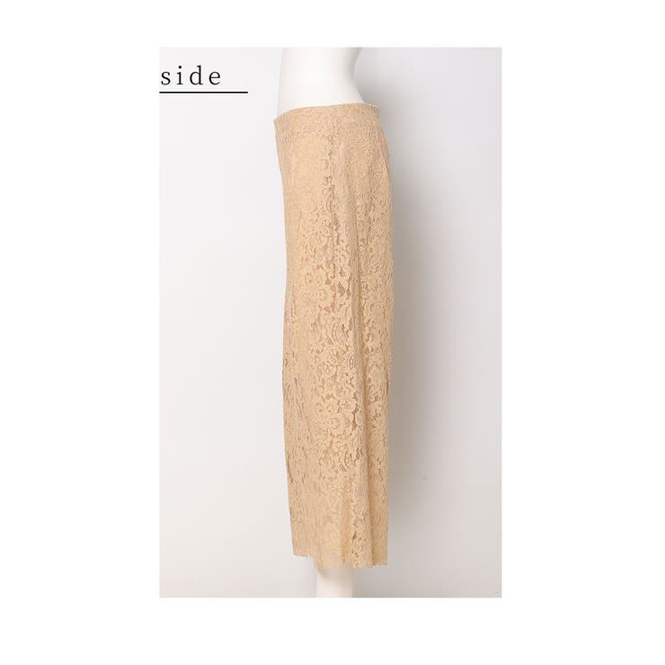 ワンピースの下に穿くレースワイドパンツ【5月25日20時販売新作】