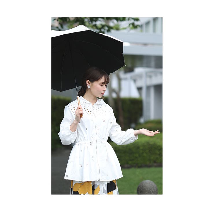雨でオシャレを諦めない微撥水素材のブルゾン【6月1日20時販売新作】