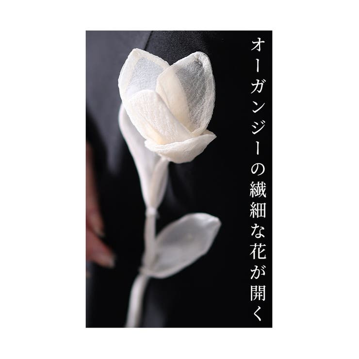 魅せる可憐モチーフ立体チューリップカットソー【6月6日20時販売新作】