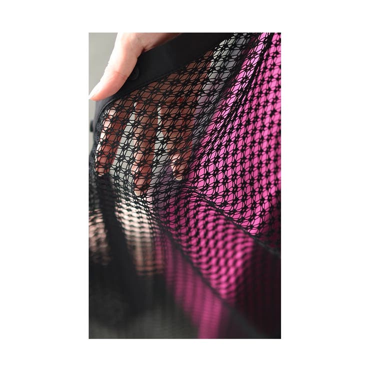 重ねるだけで旬顔キマるメッシュ重ね着ワンピース レディース ファッション | Sawa a la mode | 詳細画像8 