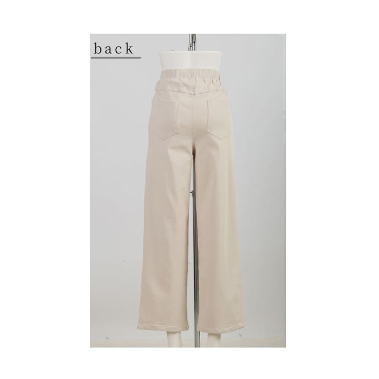 ほしかった「ちょうど良さ」ストレッチツイルワイドパンツ レディース ファッション | Sawa a la mode | 詳細画像33 