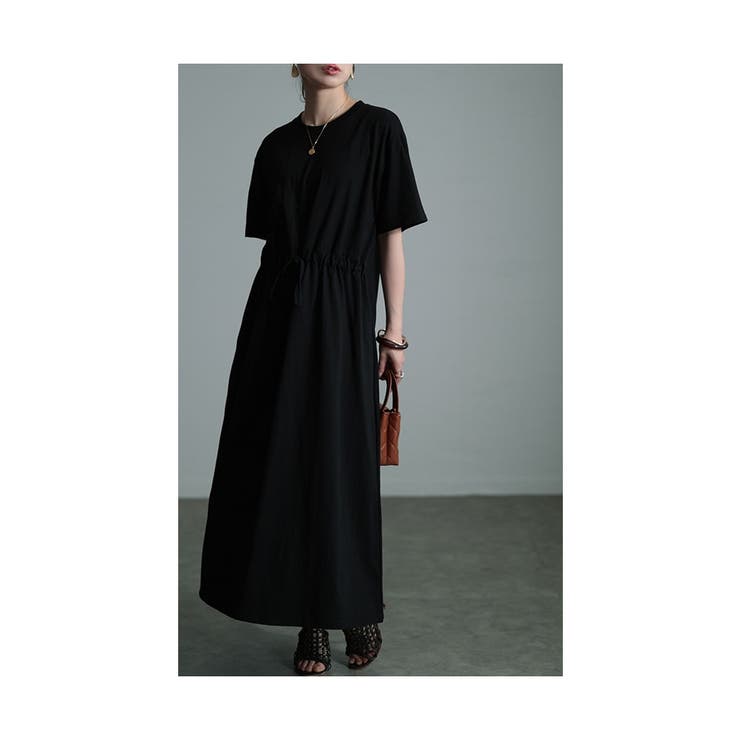 大人のオフタイムゆるっとカットソーワンピース【7月18日20時販売新作】