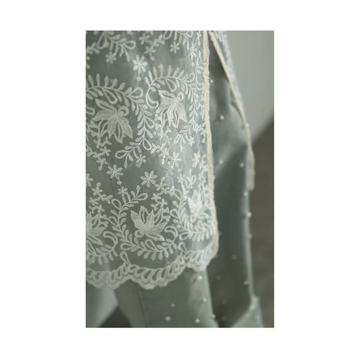 重ねておしゃれなフロントスリットレースワンピース レディース ファッション | Sawa a la mode | 詳細画像9 